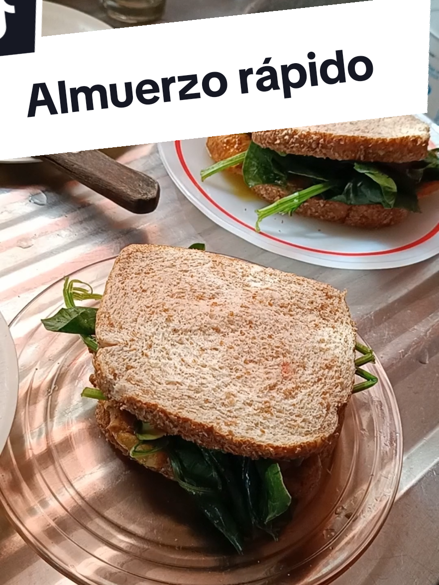 Mientras me mantenga cocinando no me agarra de su chalán ;D XD #sandwich #almuerzo #desayunosaludable #desayuno #lunch #fruta #albañil #descanso #licuado #delicious 