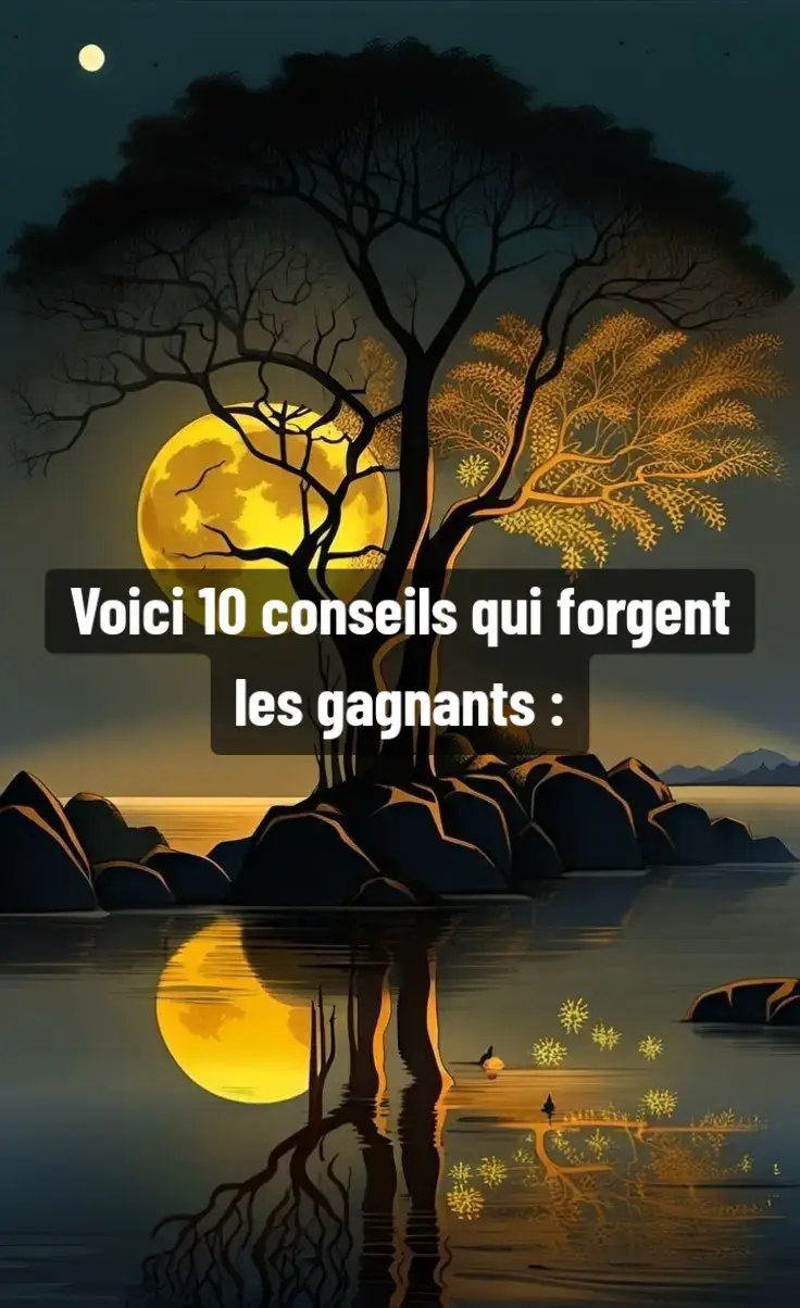 Voici 10 conseils qui forgent les gagnants #conseil #motivation #tiktokmotivation #conseilmotivation 