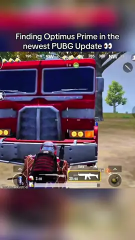 Finding Optimus Prime as a driveable mech in this newest update to PUBG. Make sure to tap the link on the vid to play and check the game out for yourself 🔥 #PUBGMOBILE #PUBGMxTRANSFORMERS #SIGNALOFCYBERTRON #Gaming #GamingOnTikTok #TikTokGaming #WhatToPlay 