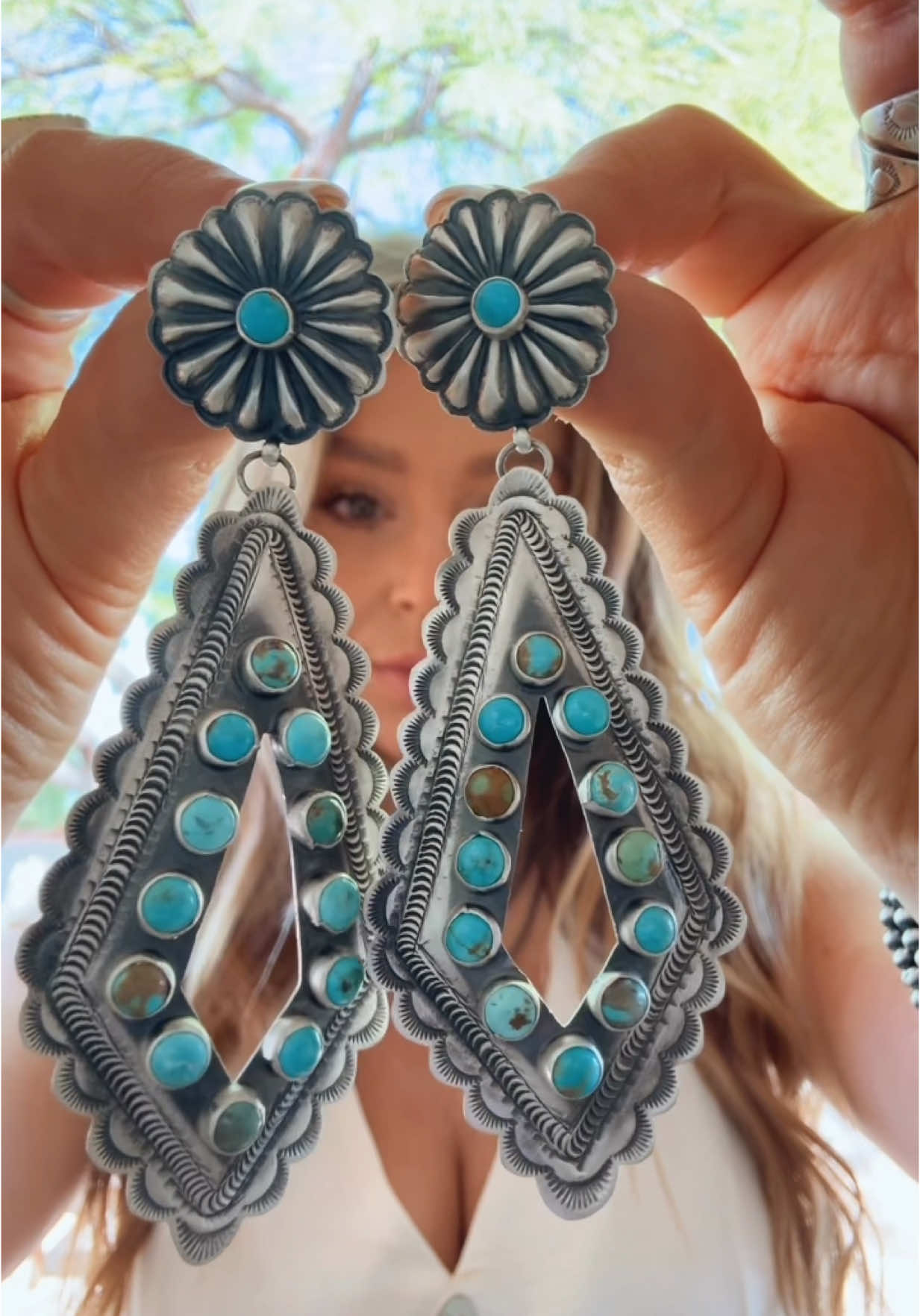 New Eugene Charley earrings just in 🩵 #turquoise #turquoisejewelry #sterlingsilverjewelry #westernjewelry #westernstyle #turquoisejewels #nativejewelry #nativeamericanjewelry 