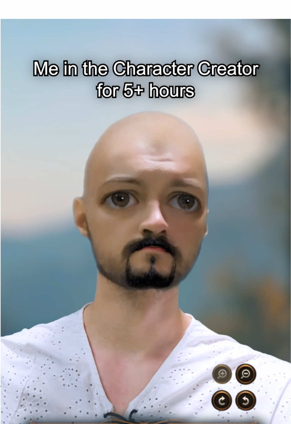 It’s called “perfecting the experience” #bg3  #character #customized #hours 