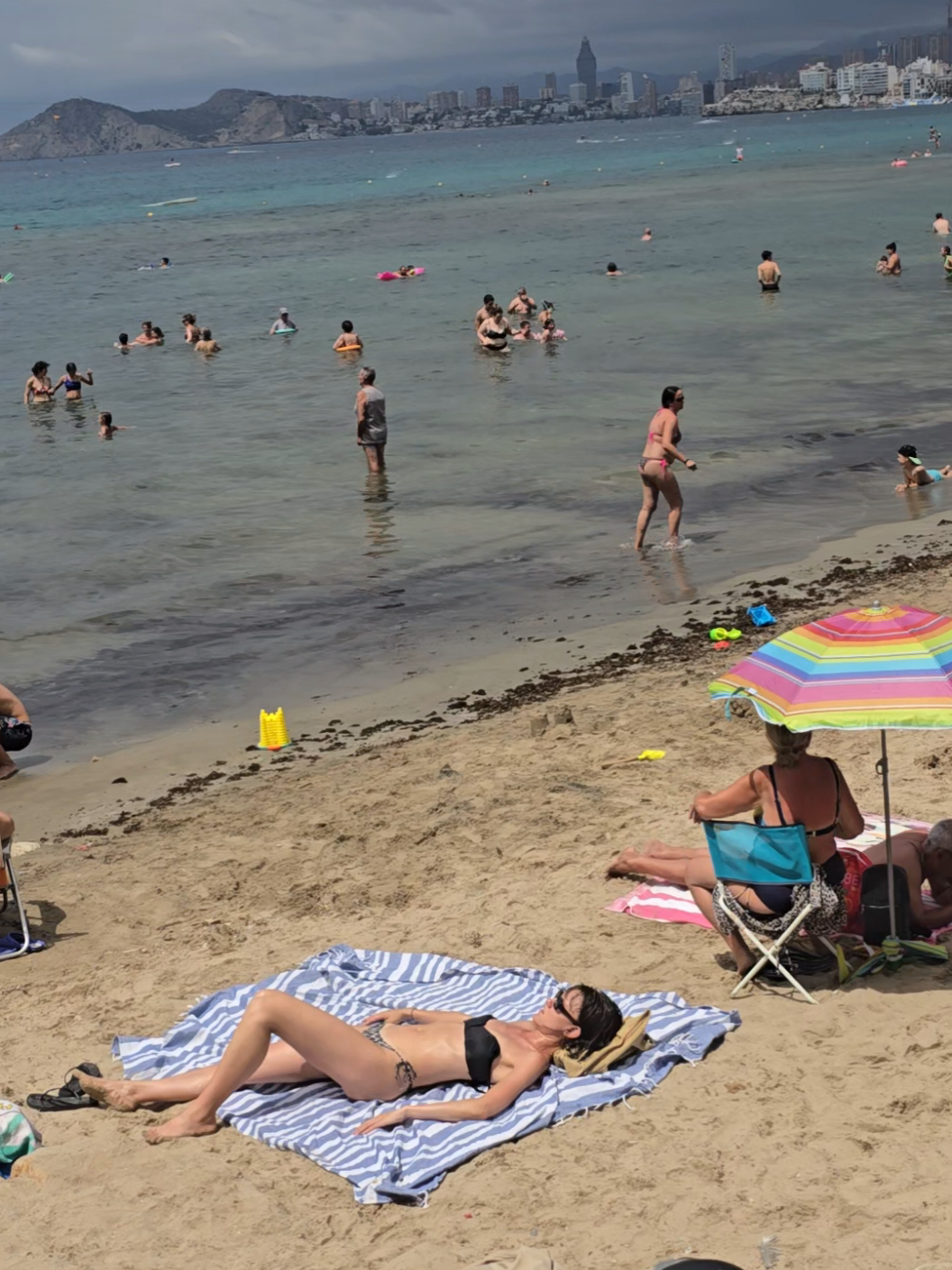 beach babe sunbathing in bikini #benidorm #holidays #beachvibes #babe #girls #bikini @chewiechewbaaarker @Welcome To Benidorm @Mark Lloydy Lloyd @The Foodie Fisherman @🏳️‍🌈OVER.THE.RAIN.BOW.🏳️‍🌈 @👑  PASHMAN  👑 @MR IRISH 