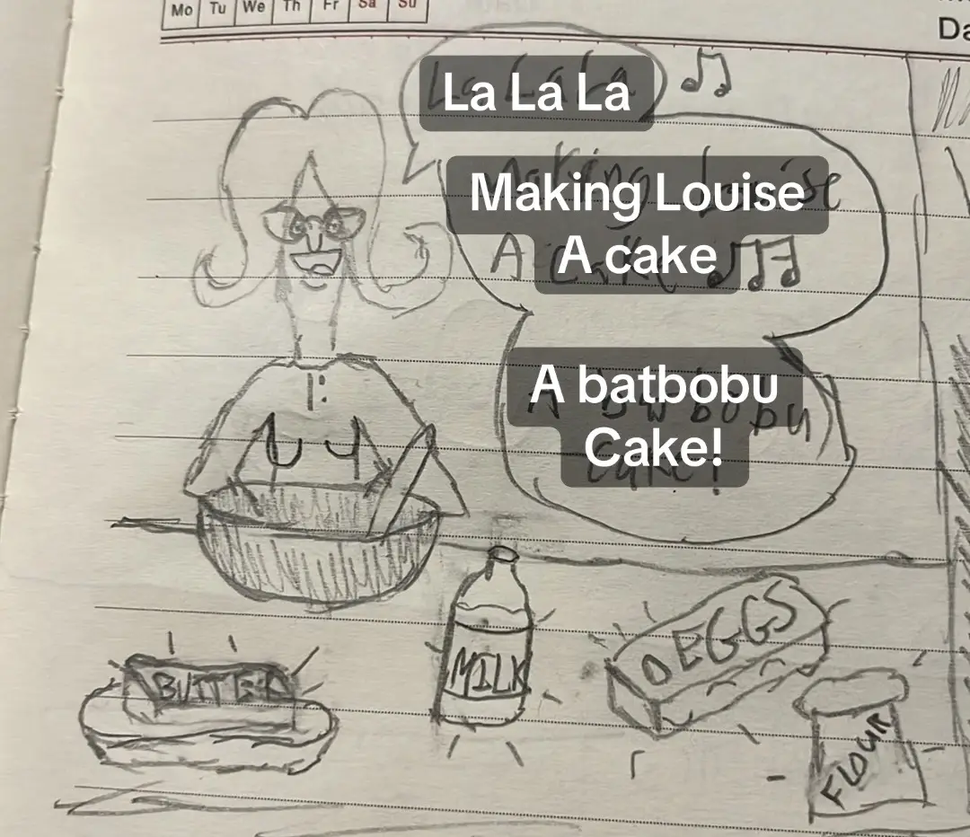 By Gene Belcher #lindabelcher #bobbelcher #burobu #louisebelcher  Linda will become the cake based superhero: Pound Cake! Like Pound! Pound! Pound! Cake! Will Linda Belcher use her cake based superpowers for good? Tune in next time…