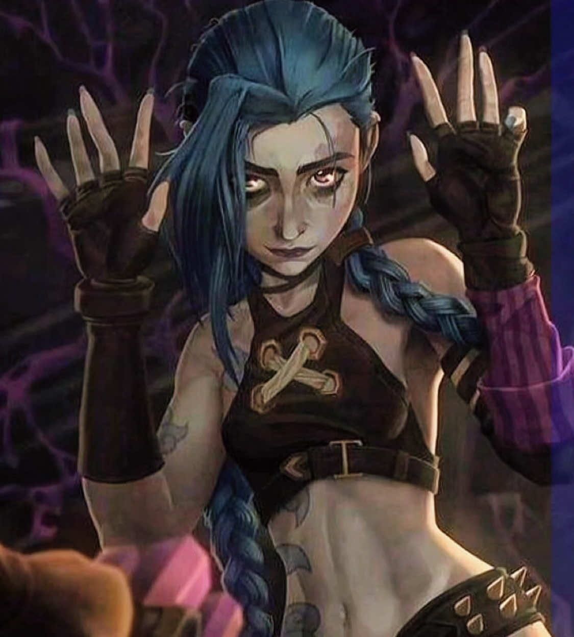 #JINX || look like a half eaten circus tent… // #arcane #jinxedit #riotgames #fyp  Credits: Scp:jelloscenes insta 