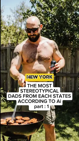 Part 1| The most stereotypical dad in each state according to Al (Part 1) #stereotypical #dadlife #dadsoftiktok ktok  #dadsbelike #typical #accordingtoai #states #unitedstates #tiktokusa 
