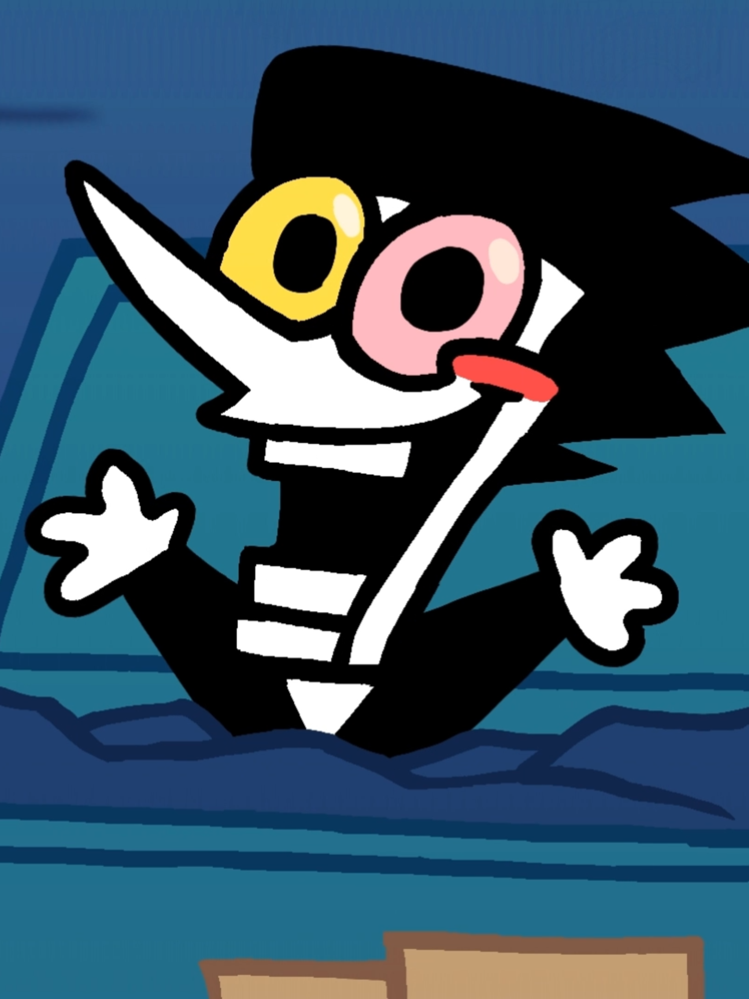 its ya boy... (animated by @craetiktok) #deltarune #undertale #spamton #animation #meme