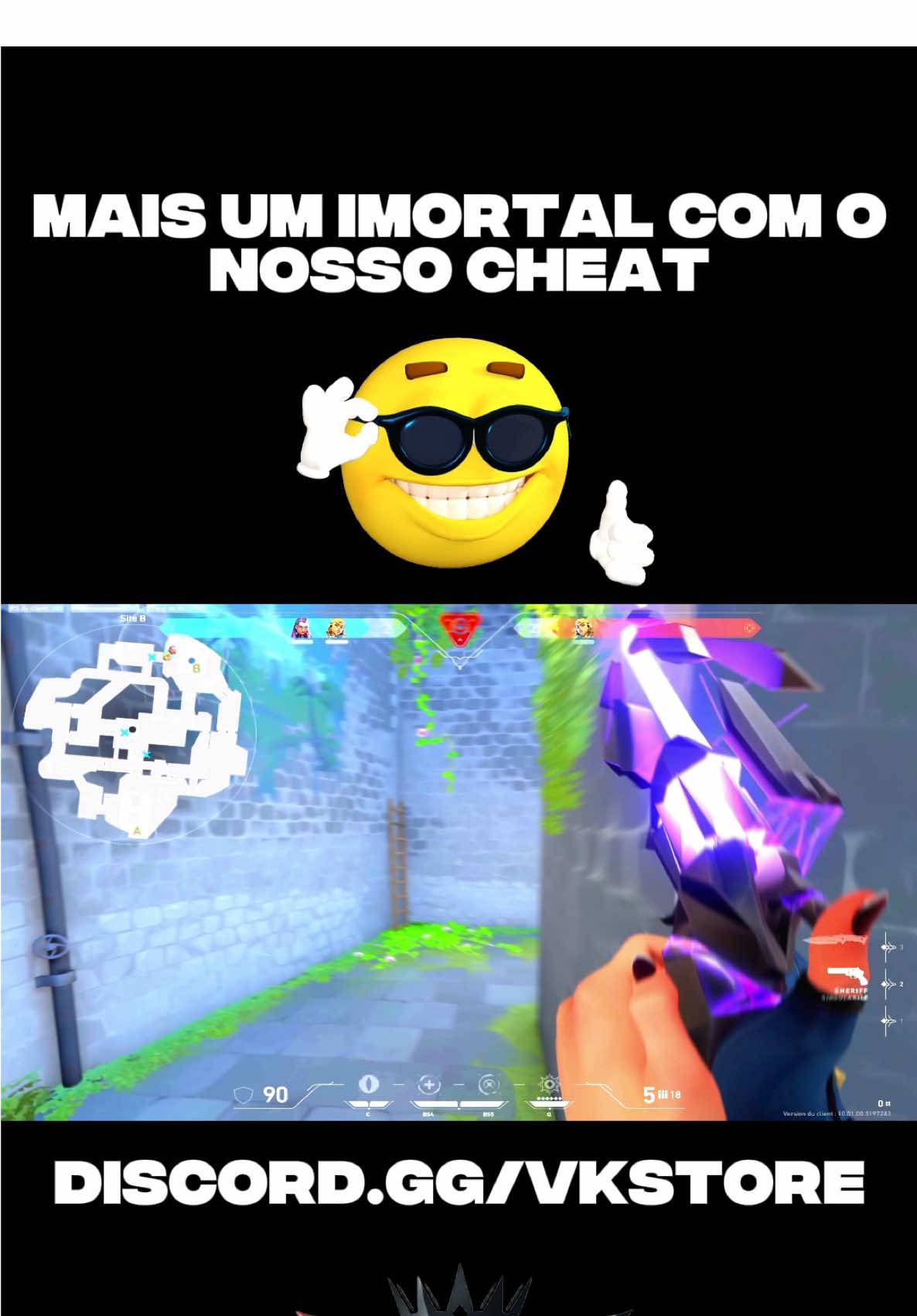 Mais um pegando imortal em uma semana 🔥🫦#Valorant #valorantclips #skinchanger #fy #valorantfunny 