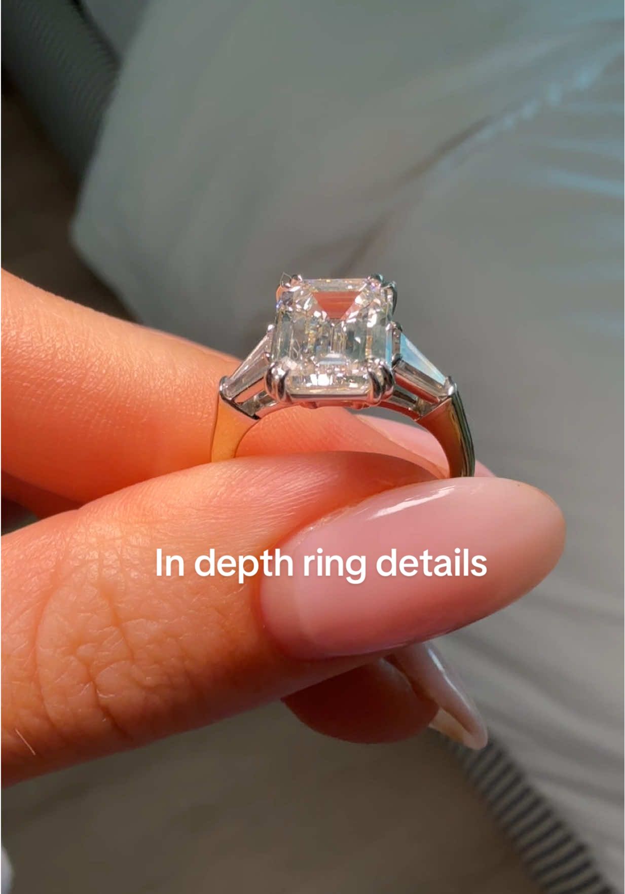 Replying to @katieelvira in depth ring details!! 💍🫧