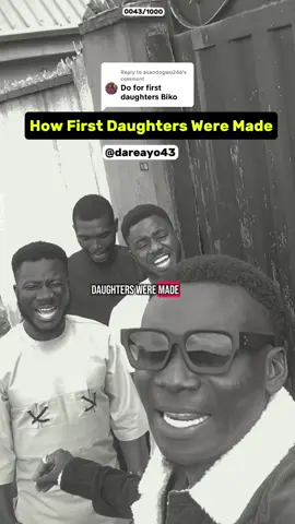 Replying to @asaodogwu246  ❤️❤️🥰🥰 FIRTS DAUGHTERS , I think am free now😂😂I have done Your video o.. WE LOVE YOU like that… #firstdaughter #viral #trend #dareayo43 #dareayo #jesusboi #jesusboy 
