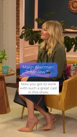 Malin Akerman on what it was like working on set of her new thriller #TheHuntingWives 😍