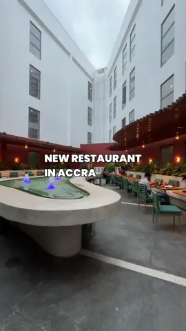 Atrium at The Pelican Hotel is the perfect spot to relax with a great drink, comfy seating, and a beautiful open-air vibe, classy, calm, and just right for any evening. #ghbucketlist #atriumrestaurant #newrestaurant 
