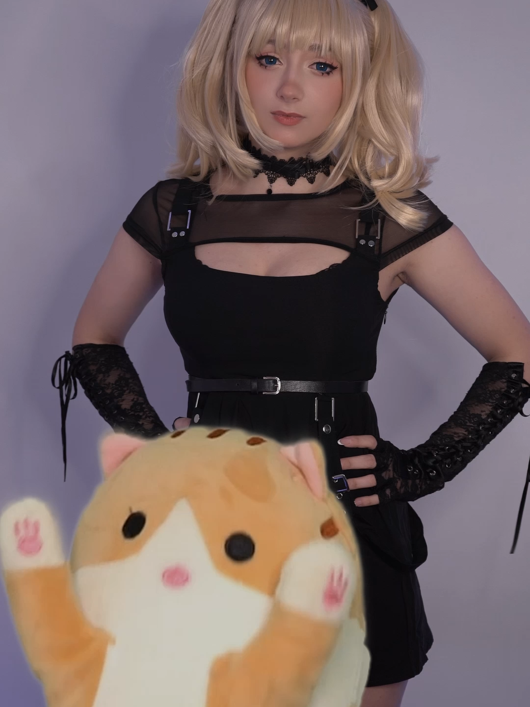 Piano tiles trend ib:@betelgues2 | Grok Ani cosplay  #cosplay #fyp #grok #grokcosplay #trend #pianotiles