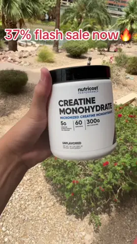 37% flash sale nutricost creatine monohydrate