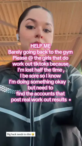 Okay calling all the #gymgirlieschat bc I am lost please help me by sending me or @ some good profiles to follow to make the gym routine a bit easier bc I’m lost 🤣 I do a little bit of everything currently 150lb -• I just want to find the real gym girlies see what works what weight training to follow. I have my leg routine on lock but I get stuck on what to do the other days so I just go on the treadmill and do few machines.  . #loosingweight #bajandolapansa #gymgirlies  .