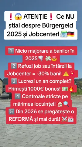 #Bürgergeld2025 #Jobcenter #Bani #Reformă #AjutorSocial #RomâniÎnGermania #Diaspora #ȘtiriActuale #Economii #Sancțiuni 