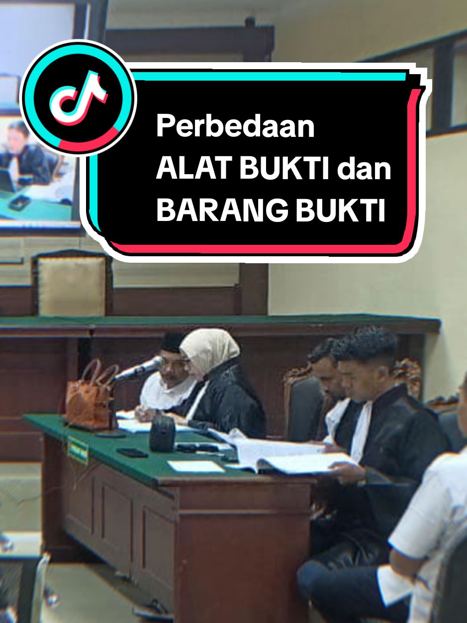 Perbedaan Alat Bukti & Barang Bukti #edukasihukum  #alatbukti  #barangbukti  #womanlawyer  #lawyerlifestyle👜👠  #officiumnobile  #fiatjustitiaruatcaelum⚖️ #CapCut 