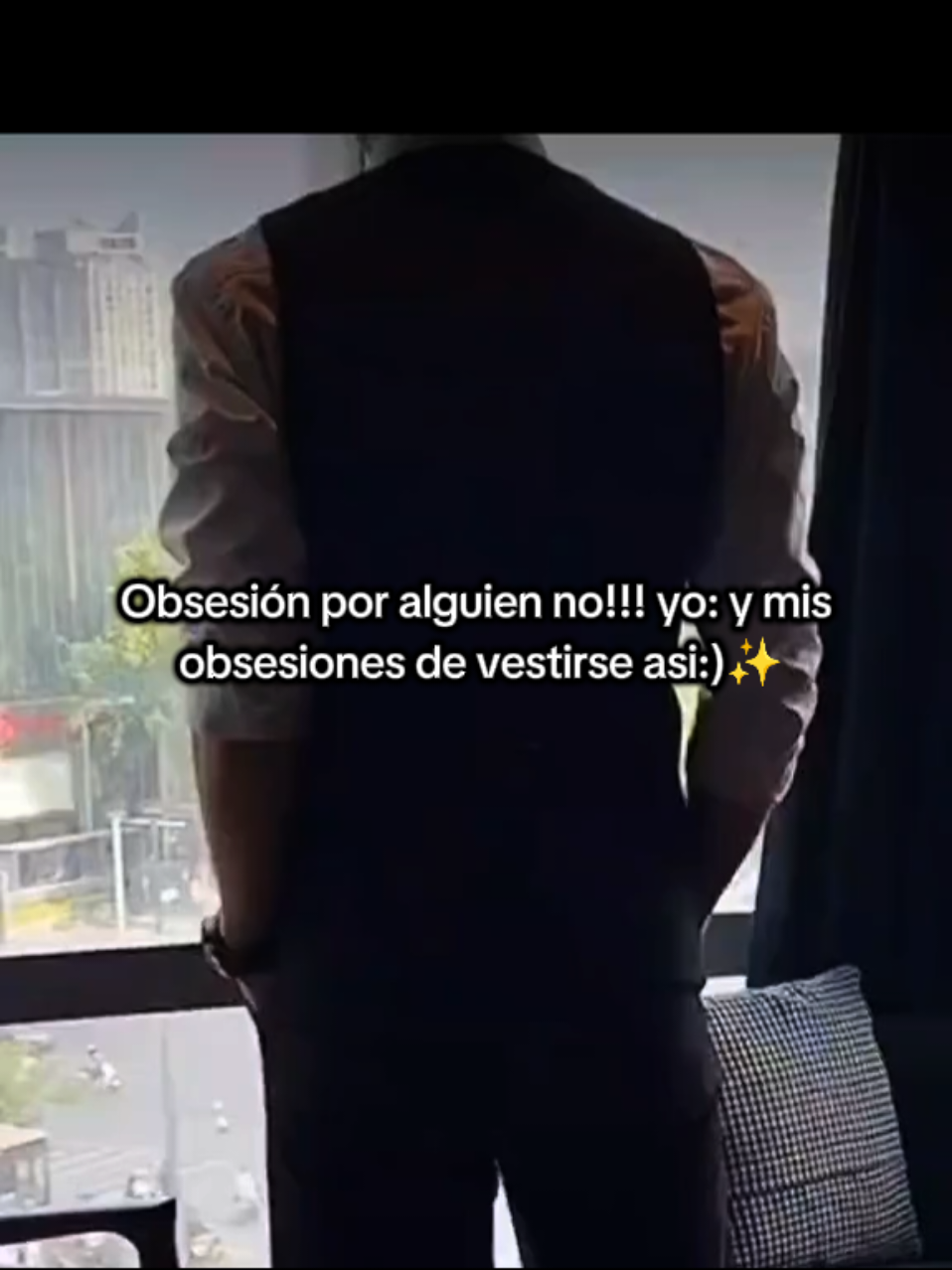 Obsesión por alguien no!!! yo: y mis obsesiones de vestirse asi:) #obsesion #por #alguien #no , #yo #y #mis #obsesion #de #ceo  #vestirse #asi #con #dios  #transition #tranding #traje #negro #elegancia #amorpropio 