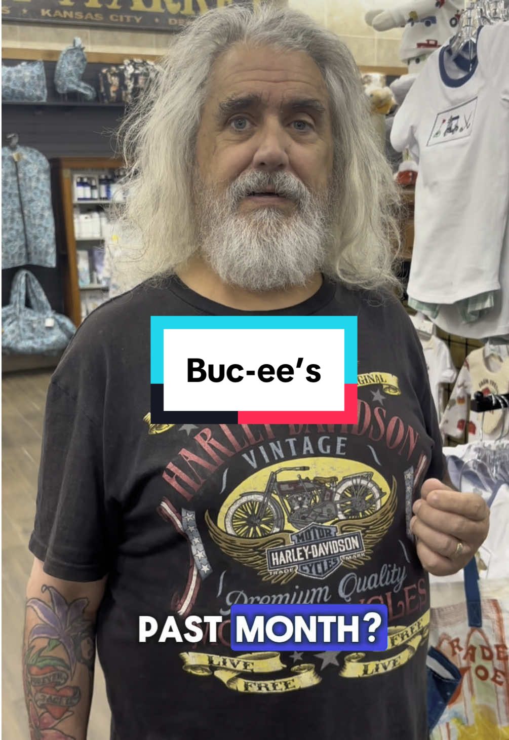 Now that’s a BIG fish. I asked strangers at Buc-ee’s how many books they read in the past month.  Their answers may (or may not) surprise you. #BookTok #books #reading #readers #tbrlist 