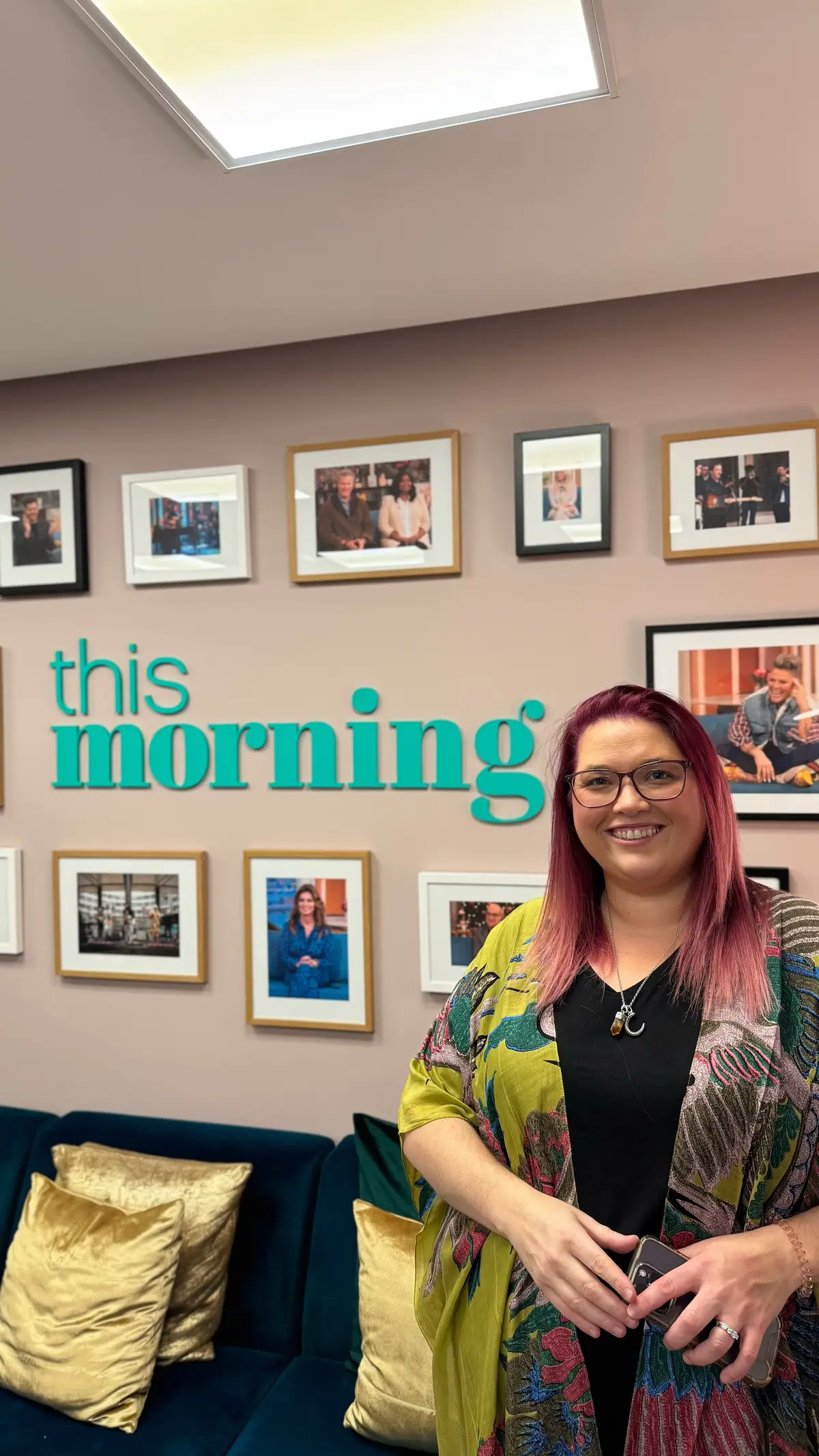 🪄What a magical and slightly crazy morning on @This Morning talking about life outside the broom closet as a witch.🧙  @Emma Griffin Witch, @• Holly Kenyon • and I got to perform a lovely taster ritual live on tv and talk about our own journeys and beliefs about being a witch. I'm super grateful for all the sweet and supportive messages you've have sent! The team @thismorning were so warm and welcoming and the set was flipping beaut! I felt right at home perched on a log & what a talented team behind the scenes! Throw-over: @onehundredstars My necklace: @gemheaven jewellery  #witchtok #witchesoftiktok #witch #witchy 