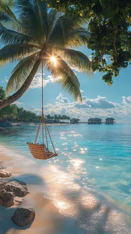 This is what peace looks like…🌞🌊 Just me, the ocean, and no worries. Who’s swinging into this kind of life? 😍 #paradisefound  #beachvibes  #travelgoals  #oceanview  #Wanderlust 