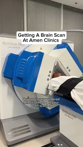 Ever wondered what it's like to get your brain scanned at Amen Clinics?  Type of scan: Brain SPECT scan More info: www.amenclinics.com