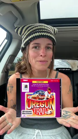 THE OREGON TRAIL 🐂 #nostalgia #early90s #retrogames 