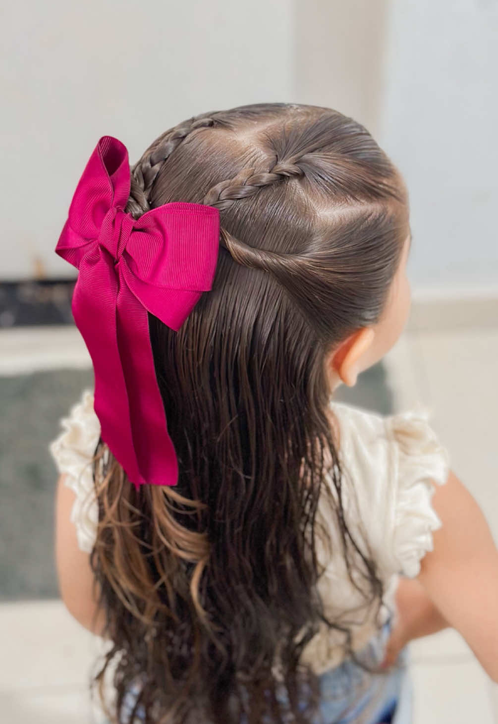 Penteado infantil fácil 🎀  . . . . . . . . . #penteadoinfantil #peinados #maedemenina #penteadosfaceis #penteado 
