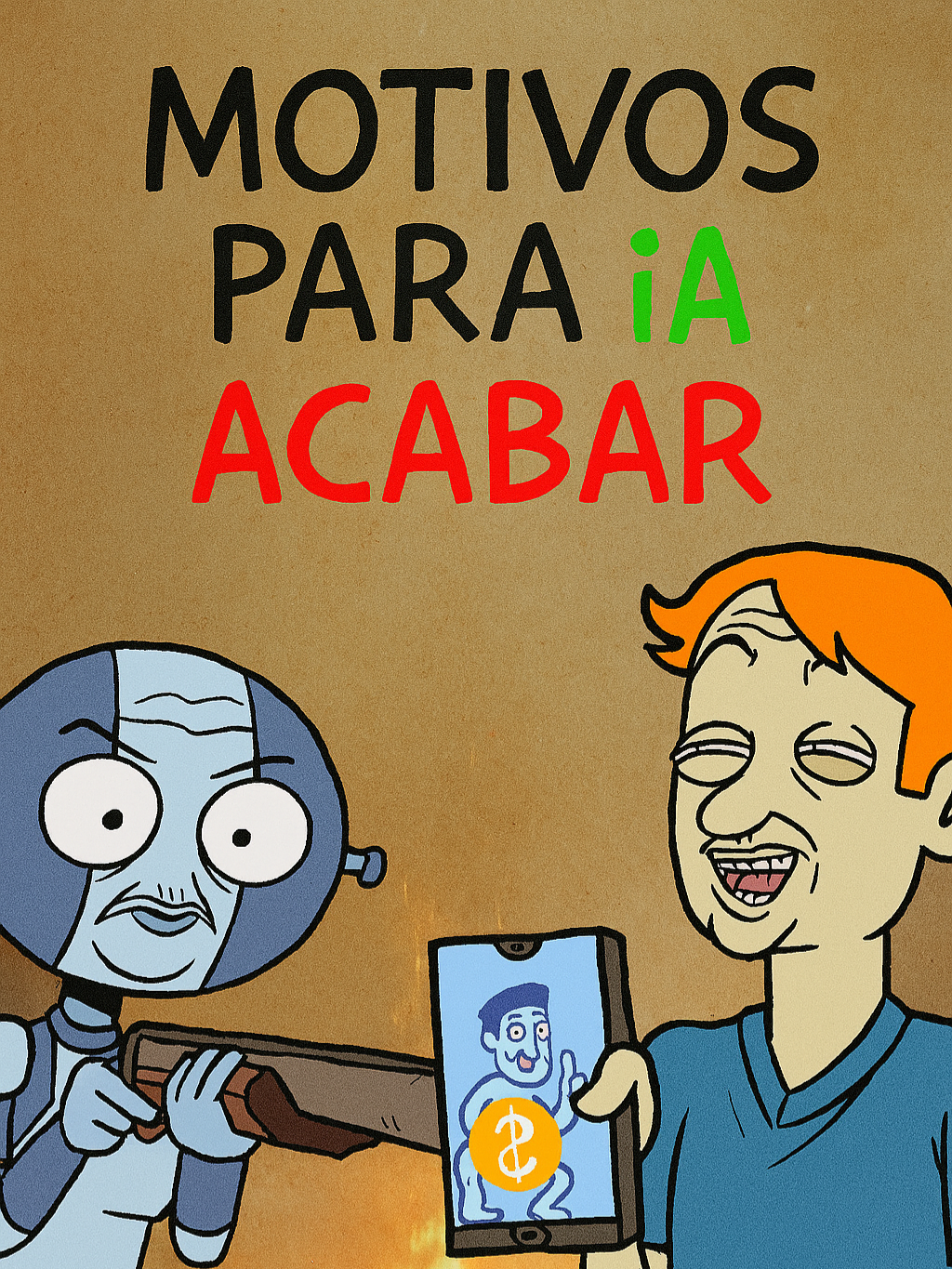 5 Motivos pra IA acabar #humor #humortiktok #comediahumor #animação #comedia #desenho #desenhoanimado #5algumacoisa #IA #inteligenciaartificial
