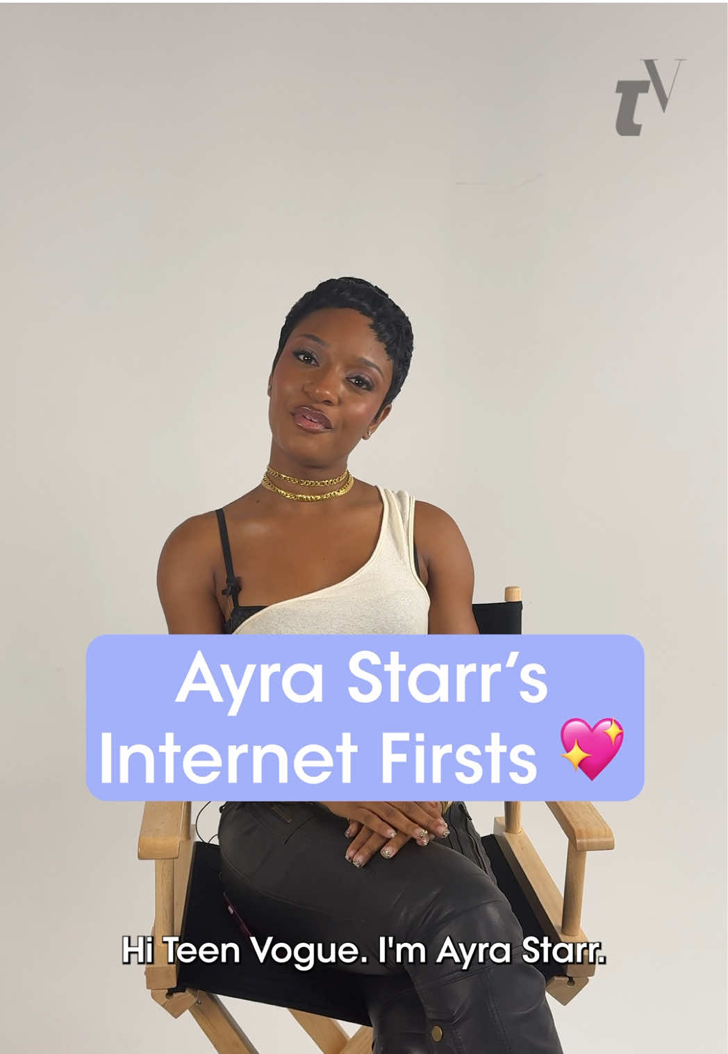 That’s our #starrgirl @Ayra Starr ⭐️ Now where can I find that old musical.ly vid… #ayrastarr  Stream her new song with #Wizkid “Gimme Dat” now 🌟