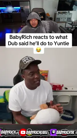 Someone needs to stop Notquitelikedub 😭🤣 #yuntie #yuntietia #notquitelikedub #dub #babyrich #reaction #clips #foryou #funny #viral #trending 