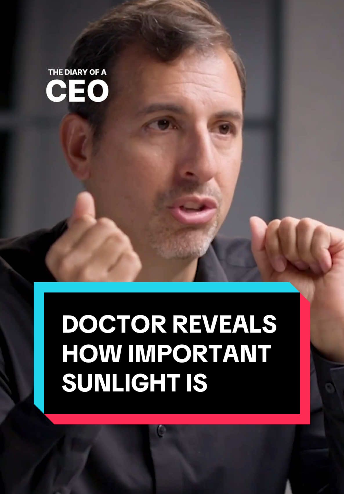 Doctor reveals a story about how important sunlight is ☀️  #Diaryofaceo #podcast #clips #podcastclips #viral #development #selfdevelopment #healthy #health #body 