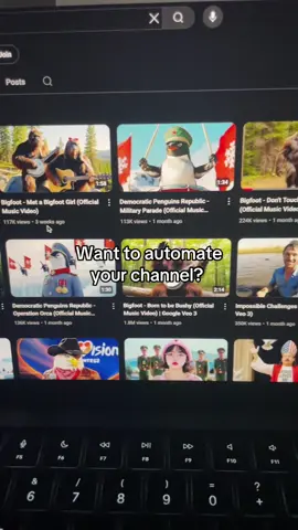 Comment ”AI” to get started 👏 #ai #aitools #bigfoot #foryou #ytautomation #googleveo3 #creatorinsights #howtomakemoneyonline 