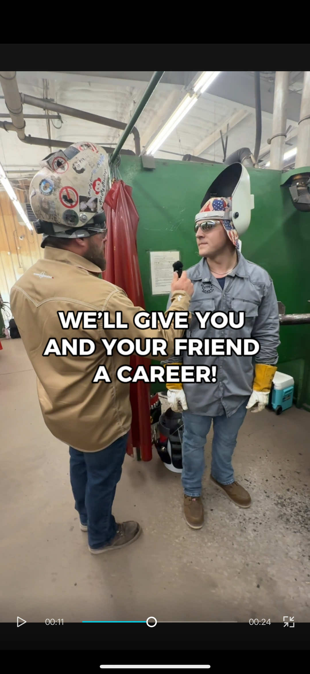 Bring your friend with you Got questions about Missouri Welding Institute? Give us a call or shoot us a text at (417) 566-1446 🔽Hours of operations SUNDAY / CLOSED MONDAY-THURSDAY / 8:00am-4:30pm FRIDAY / 8:00-3:00pm SATURDAY / CLOSED #highpayingskills #weldingschools #tradeschool #learntoweld #weldingclasses
