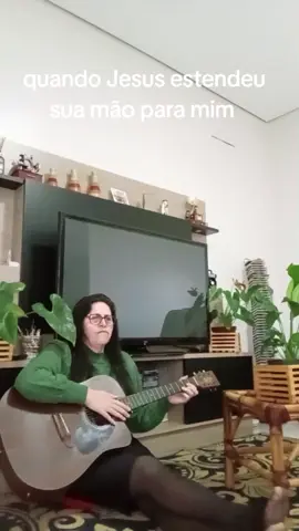 #quando Jesus  estendeu a sua mão para mim 