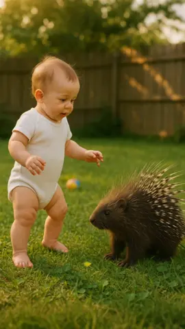 HeroPup Rescues Baby after Porcupine Attack! #babysaved #dog #doghero #bichonfrise #animals #animallovers #epicrescue #shorts #animalrescue #babyrescue #herodog #porcupine #porcupineattack #dogrescue #cutedog #babydogmoment #animalsavinghuman #viraldog #emotionalstory #aistory #aishorts 