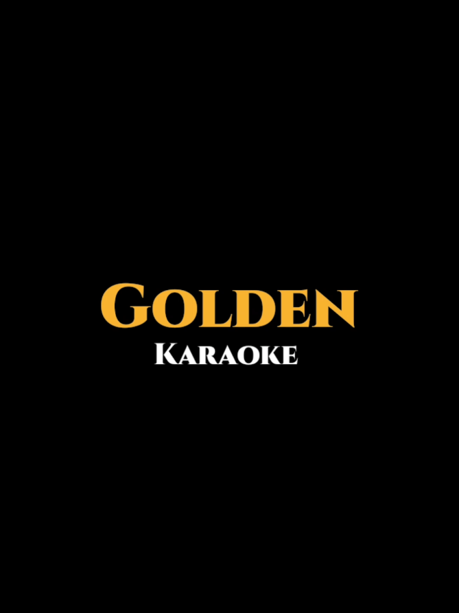 Golden - Huntrix [Karaoke with backing vocals] #fyp #huntrix #goldenhuntrix #golden #karaoke #lyricsvideo #lyrics 