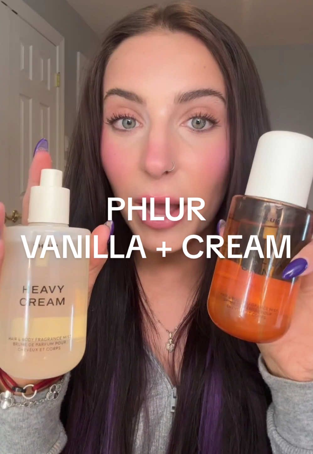 over 41,000+ sold and nearly 5 ⭐️ reviews!! If I could recommend one “blind buy” fragrance- this duo is it!! FULL SIZES $10 off!!  🥛 heavy cream: marshamllow whipped cream vanilla mousse  🍨 vanilla skin: vanilla, cashmere, pink pepper Wear individually, or layer!! Unreal duo + the bundle is tiktok only!! @Phlur Fragrances  #phlurpartner #phlur #phlurfragrance #phlurfragrances #phlurvanillaskin #heavycreambodymist #vanillaskin #vanillaskinbodymist #phlurheavycream #vanillaandcream #gourmandperfume #perfumetok #affordablefragrances #afforfableperfumes #beautydeals #dealsforyoudays #beautybesties #ttsbeautybesties #tiktokshopcreatorpicks #vanillabodymistsprays #vanillafragrance 