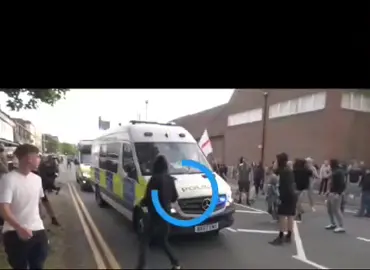 Police run over protesters in Epping  #police #epping #fyp #breakingnews 