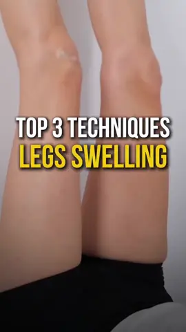 Tired of legs swelling? Do these techniques🔥 want more? Leave any emoji below 👇