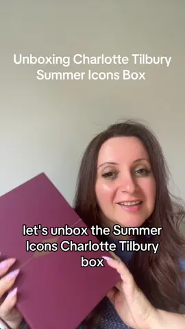 Charlotte Tilbury Summer Icons Box @Charlotte Tilbury #summericons #charlottetilburymakeup #unboxing 