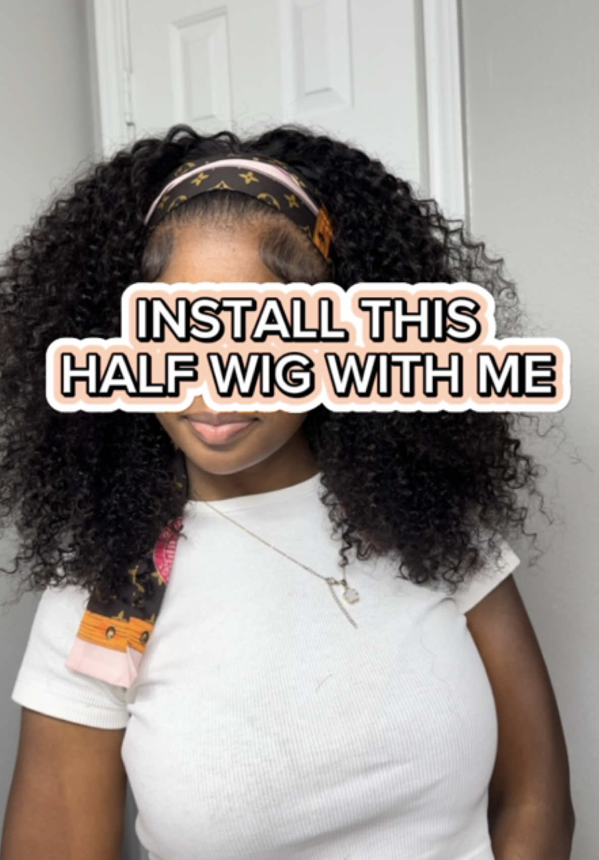I literally did this style in all of 10 minutes if that! A half wig might be my go to! Thanks to @ISEEHAIR 💓 #tiktoktopwigs #iseehalfwig #halfwigtok #iseehairbeauty #fyp #fypシ #curlyhalfwig  