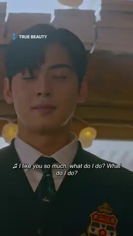 I'll be watching this scene on repeat while #ChaEunWoo is serving 🫡 #TrueBeauty #Viki