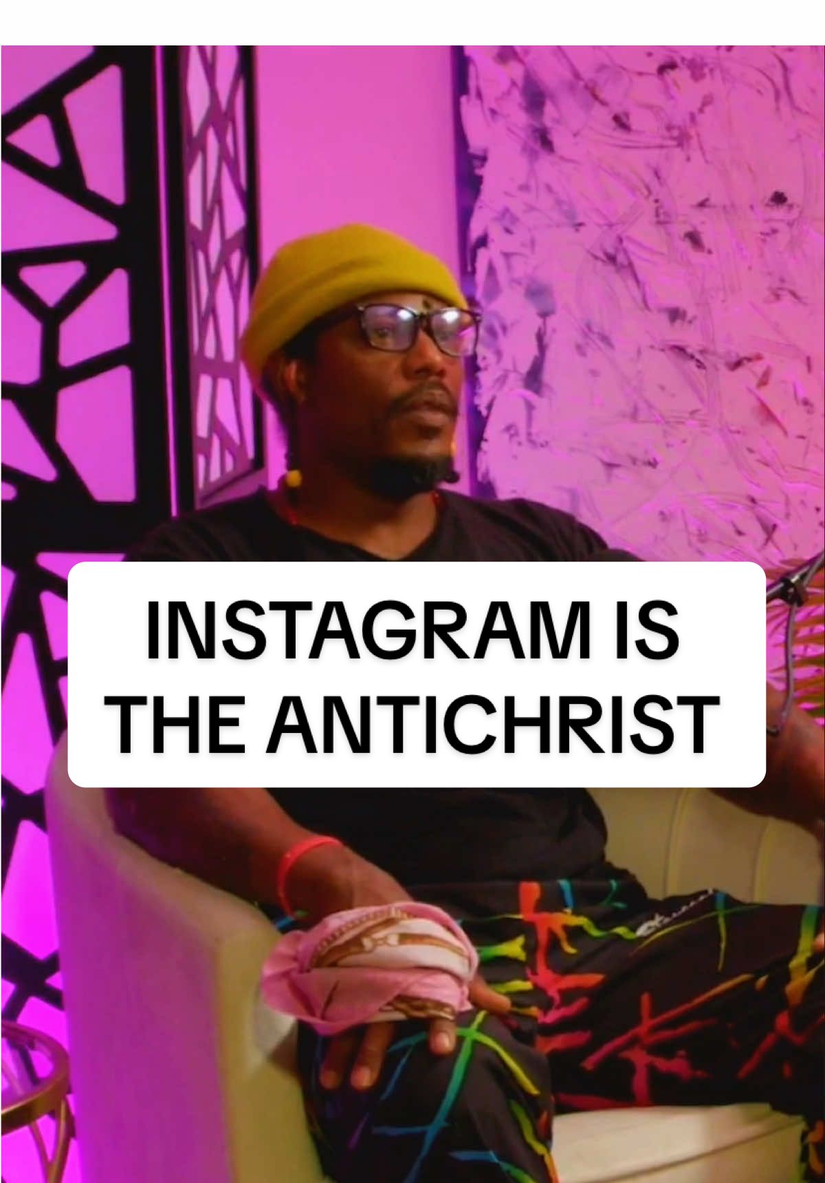 Instagram is the antichrist according to @Emef Griffin aka Hot Sauce  on the @No Draws Podcast #fyp #fypage #podcastclips 