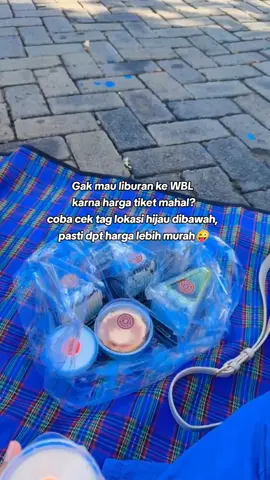 Beli tiket masuk WBL di tiktok lebih murah ternyata😍 #wbl #fyp #tiketmurah #liburan #wisatabaharilamongan #wbllamongan 