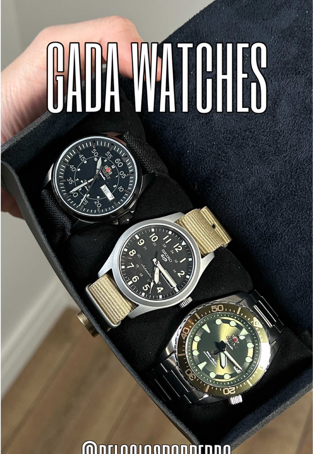 Qual foi o seu preferido? Deixa aí nos comentários! #seiko #casio #relogios #relogiosporpedro #relojoaria #relogios #orientrelogios 