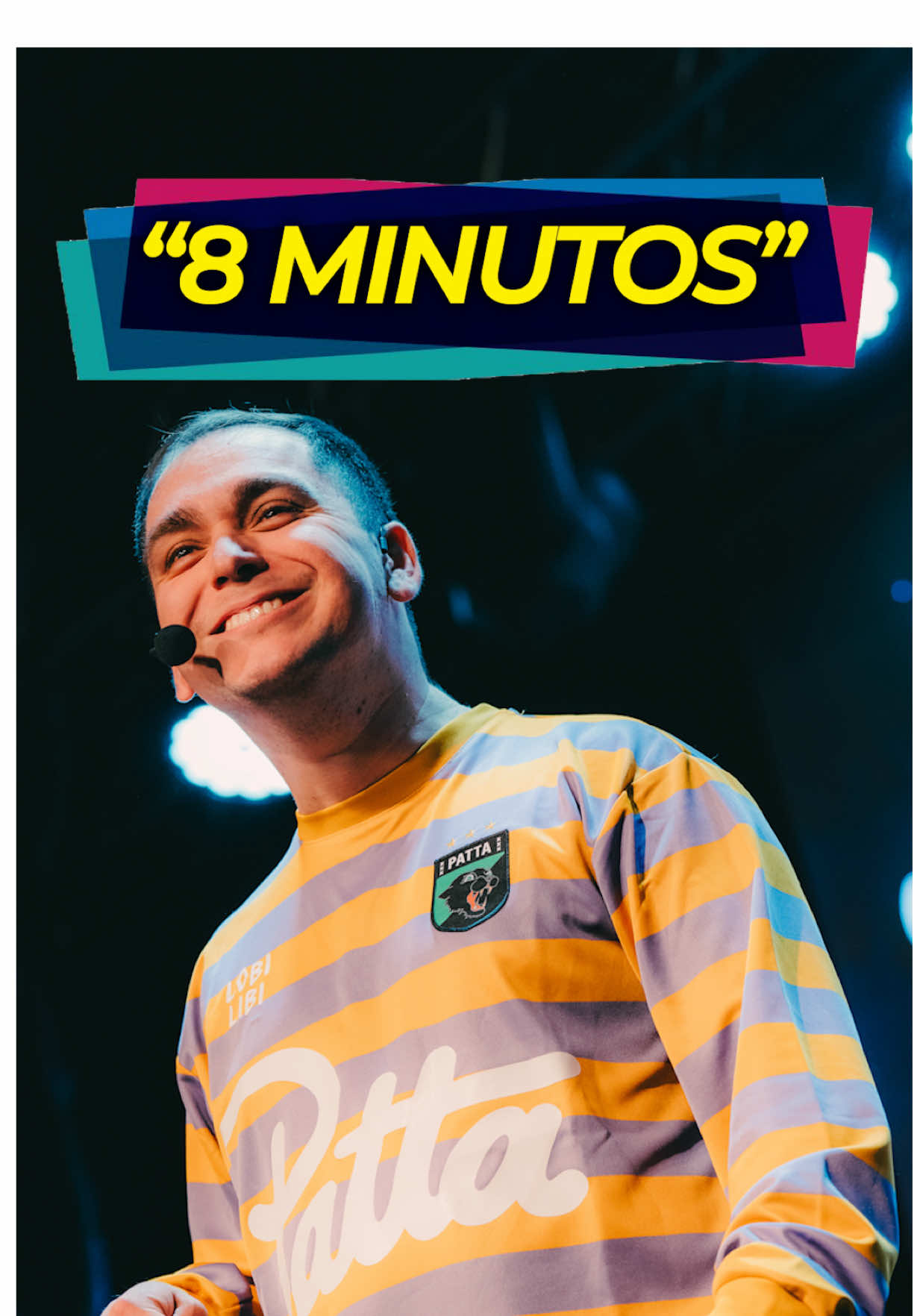 8 minutos😂😂 show completo en mi canal #humor #luchomiranda #humorlatino 