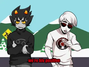 — #DAVEKAT / Been rewatching a lot of South Park lately and Kyle reminds me of Karkat ___________________ #homestuck #southpark #davestrider #karkatvantas 