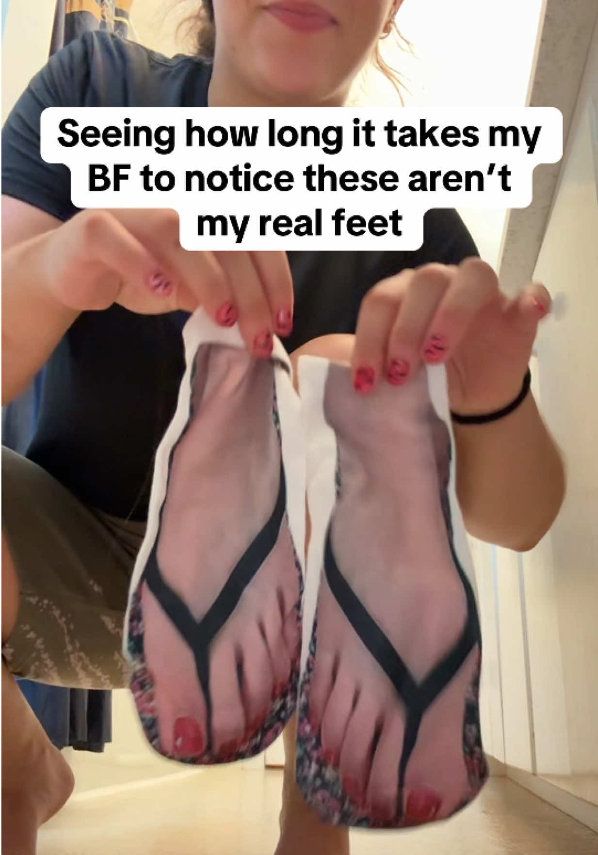 oh my god these socks guys 😆😆😆 #trend #fyp #coupleprank #foryou #trending #coupletrend #foryoupage #couplestiktok #couples #prank #harmlessprank #viral 