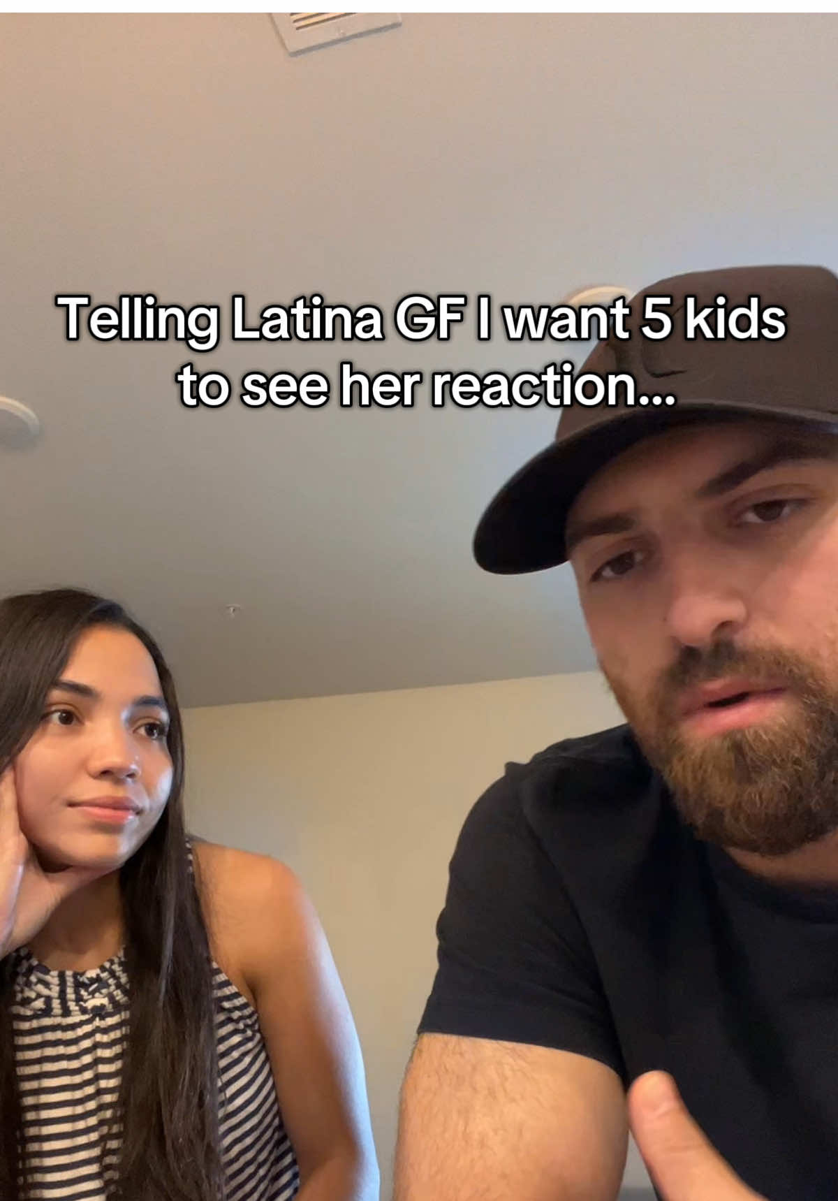 What are yalls thoughts? Help me out here 🤣 #latina #couplecomedy #español #couplegoals #lebanese 