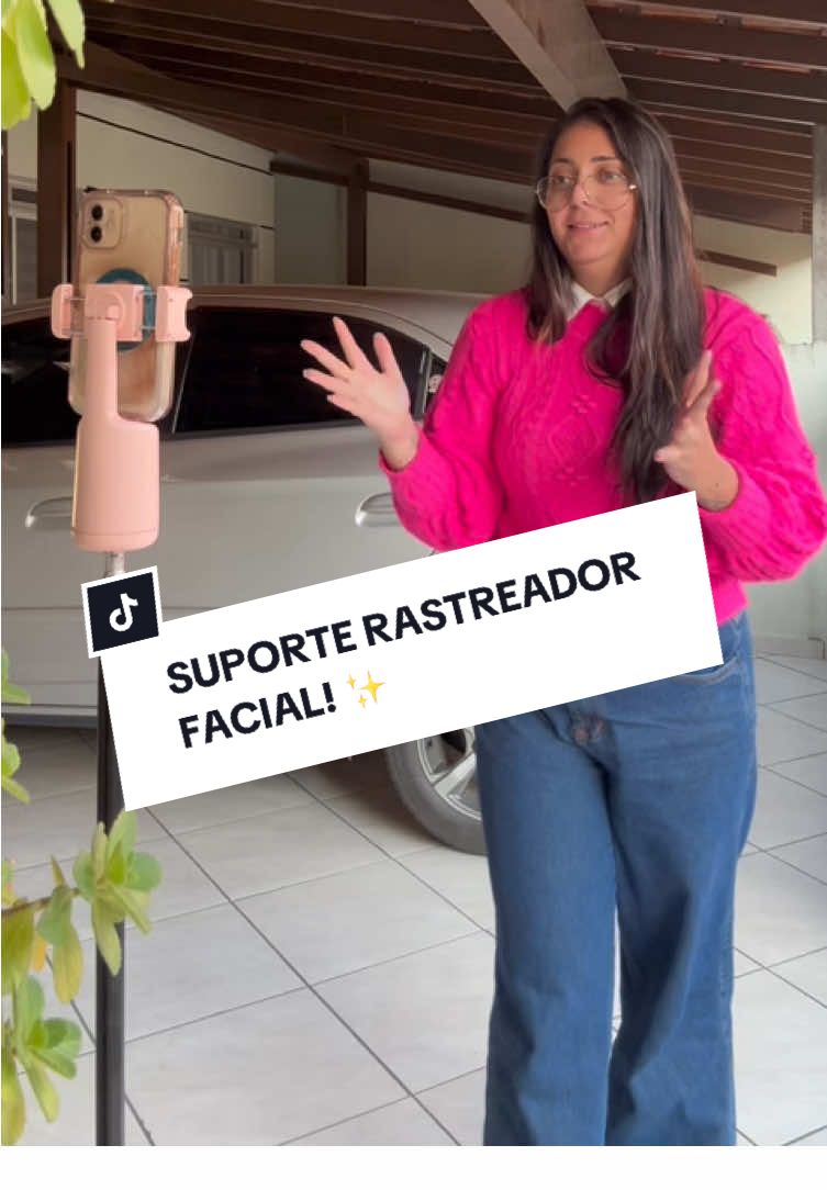 Agora somos melhores amigas! 💖✨ #tiktokshopchegou #suporte #gimbal #criaçãodeconteúdo 